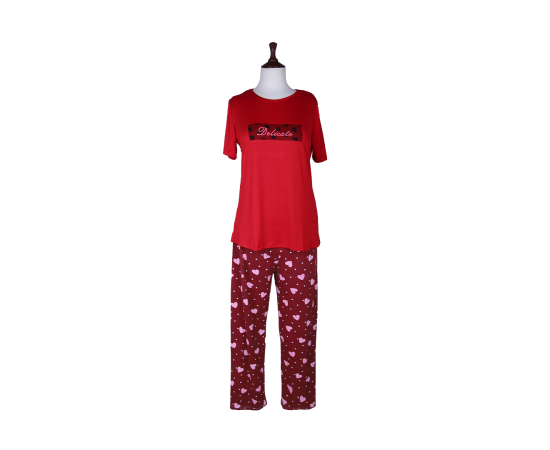 Women's 2 Piece Nighty Set - D588