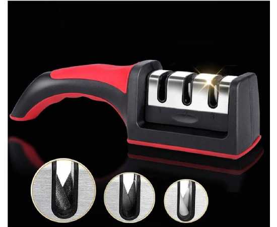 Online Karachi 3 In 1 Kitchenly Professional Knife Sharpener