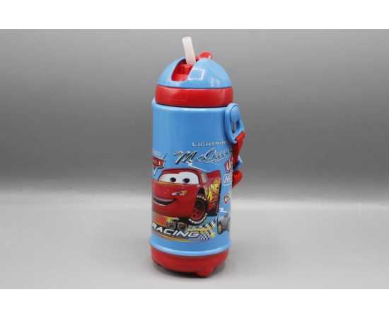 Mc Queen Cars School Water Bottle - Blue (NX-420)