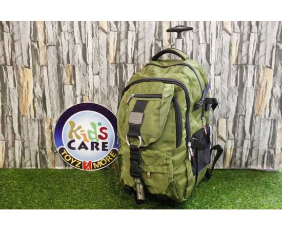 Royal Mountain Trolley School Bag 21 Inches - Green (5901-21)