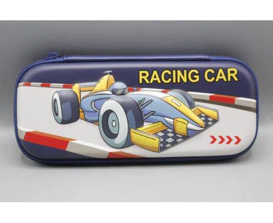 Racing Car EVA / PU Stationery Pouch - Dark Blue (38138-C)