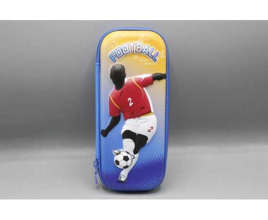 Football EVA / PU Stationery Pouch - Yellow (38148-E)