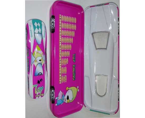 Top Racing Car Metal Pencil Box (H-9989) (2 PCS)