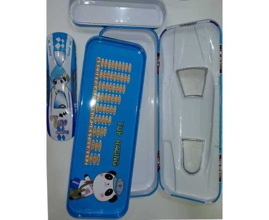 Top Racing Car Metal Pencil Box (H-9989) (2 PCS)
