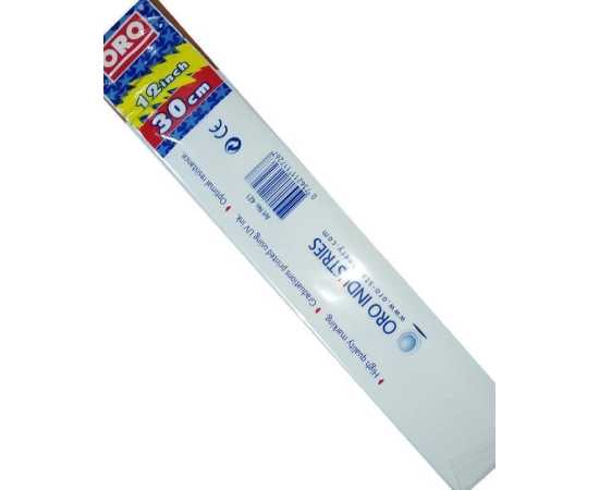 12 Inch Plastic Ruler Scale Art # 421 (12 PCS)