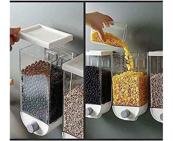 Wall Mounted Food Dispenser For Kitchen