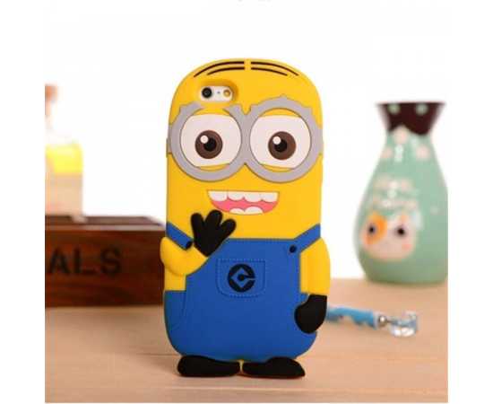Minion 3D Soft Silicone Phone Case Cover For iPhone 7 Plus