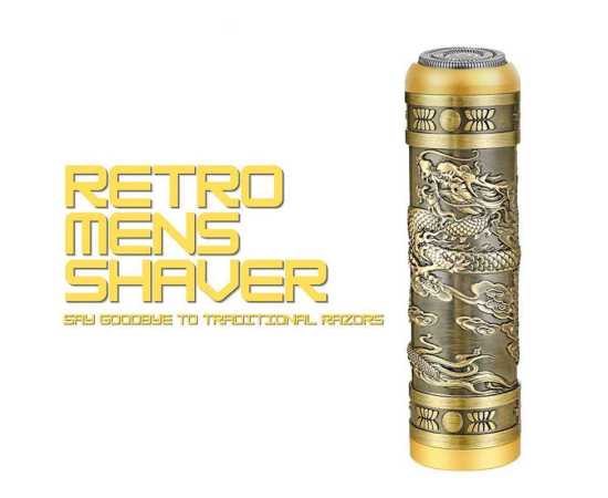 T8 Vintage Mini Electric Shaver For Men