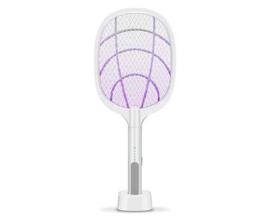 2 in 1 USB Rechargeable Dual-Use Mosquito Killer Racket