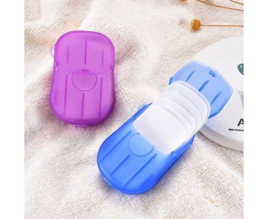 Disposable Soap Paper Clean Scented Slice Foaming Box