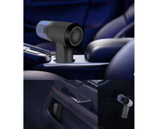 Portable Car Vacuum Cleaner - Black