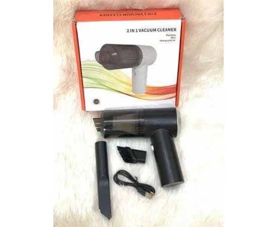 Portable Car Vacuum Cleaner - Black