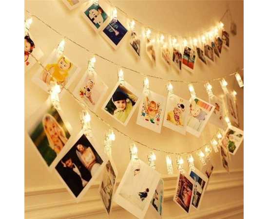 3.5M 20 LED Big Photo Decoration Lights For Home