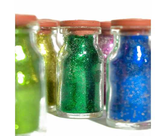 12 Poster Color + 12 Glitter + 1 Paint Brush