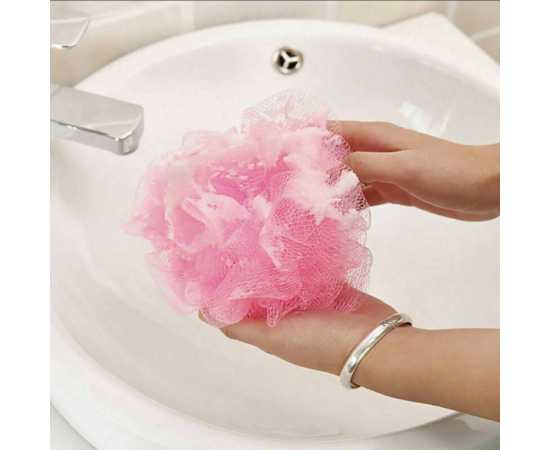 Bath Shower Net Scrunchie - 1 Piece