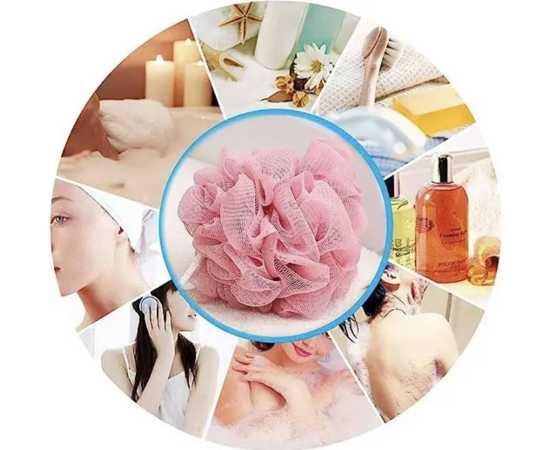 Bath Shower Net Scrunchie - 1 Piece