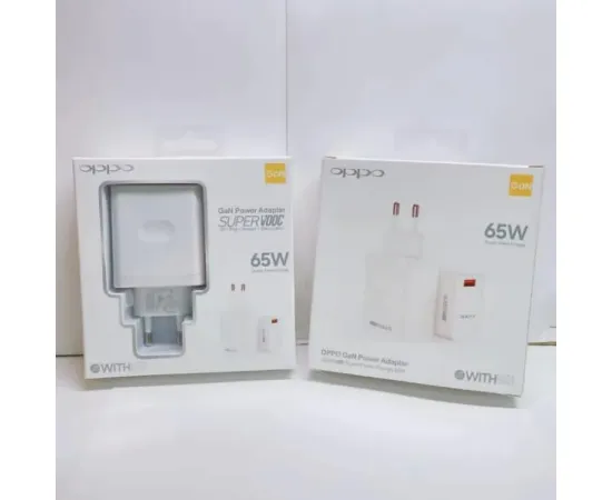 Oppo 65W Flash Mobile Charger - White