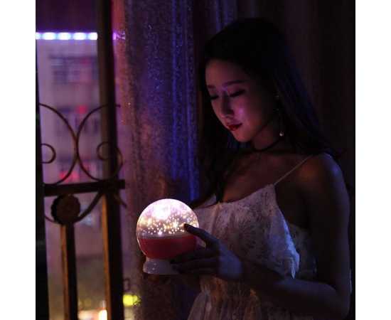 Starry Sky Dream Rotating Projection Night Light for Kids Room