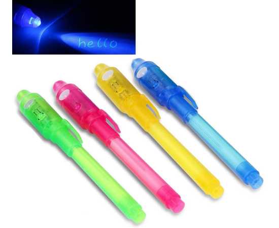 3 Pcs Magic Invisible Ink Writing Pen Massages For Friends