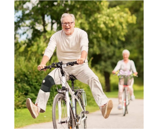 Knee Support Brace Black - 1 Piece