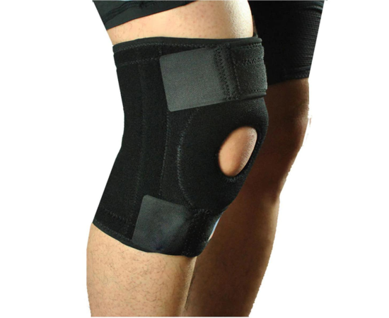 Knee Support Brace Black - 1 Piece