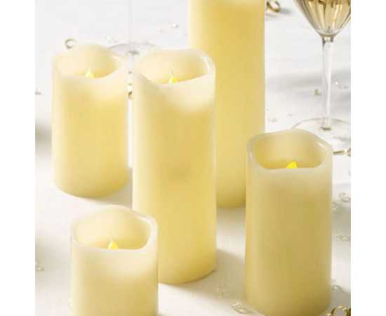Pack Of 5 - Remote Operated Candle