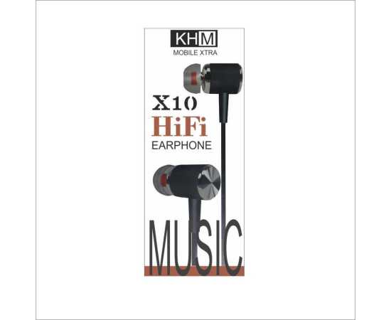 KHM X-10 Deep Bass Handsfree - Black