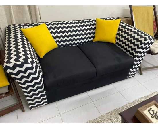 Pair Of Stylish Cushions Fill Ling In Ball Fibeber Soft End Durable