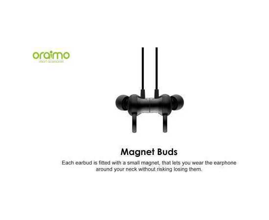 Oraimo E74D Deep Bass Neckband - Black