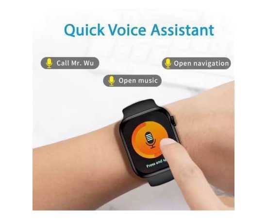 S8 Pro Max Bluetooth Smart Watch - Black