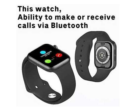 S8 Pro Max Bluetooth Smart Watch - Black