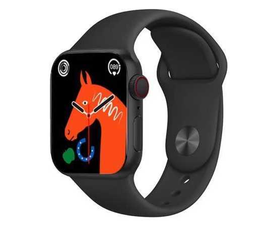 S8 Pro Max Bluetooth Smart Watch - Black