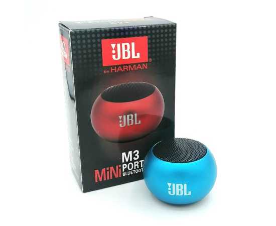 Jbl M3 Mini Portable And Rechargeable Speaker With Charging Cable
