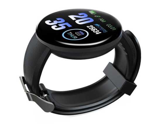 D18 Plus Smart Watch - Black