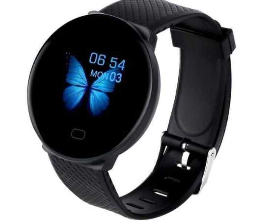 D18 Plus Smart Watch - Black
