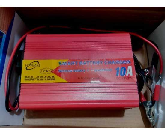 Full Automatic Car Battery Charger 220v To 12v 10A Smart Fast Power Charging For Wet Dry Lead Acid 2 in 1