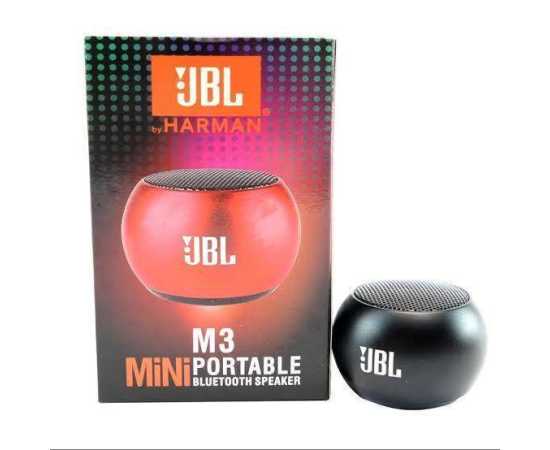 Jbl M3 Mini Portable And Rechargeable Speaker With Charging Cable