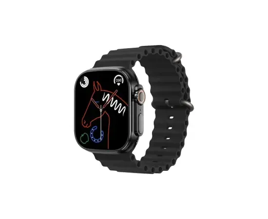 Mt8 Ultra Bluetooth Smart Watch With Apple Logo
