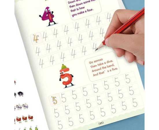 Pack Of 4 - Sank Calligraphy Magic Book Books