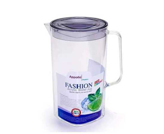 Transparent Pure Acrylic Water Jug - 1 Piece