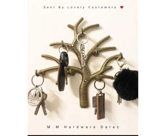 Tree-Shaped Wall Mounted Key Holder
