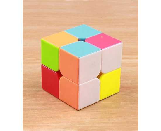 Pack of 4 Rubik Cubes Sticker Less Speed Cube