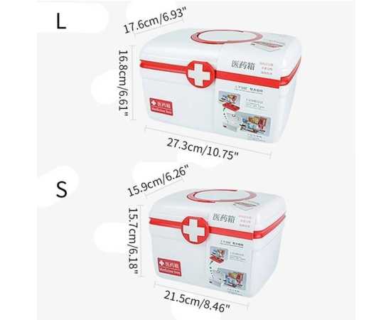 Multi-Layer Household Medicine Organizer