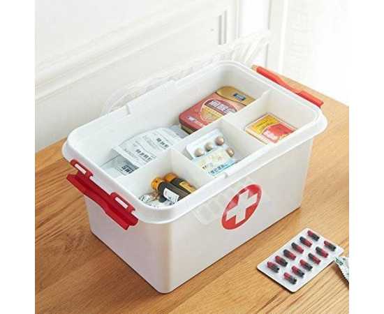 Multi-Layer Household Medicine Organizer