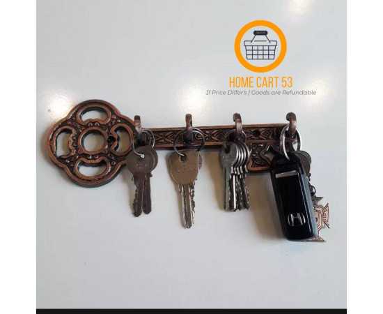 Key Shape Wall Key Holder - 1 Piece