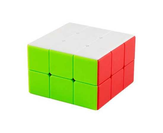 Rubik Cube 3x3x2 sticker less Puzzle Toy