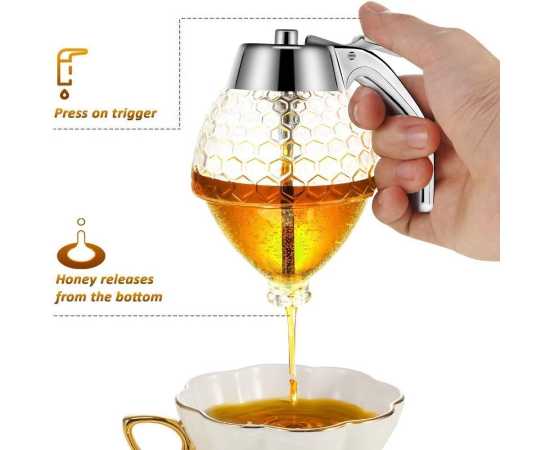 Honey Jar With Stand