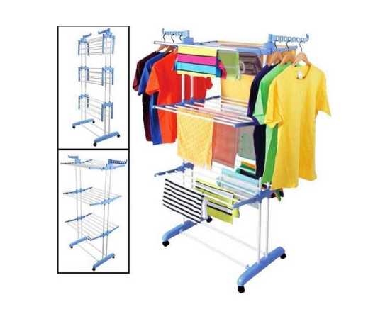 Three Layers Spray Painted Cloth Hanging Stand