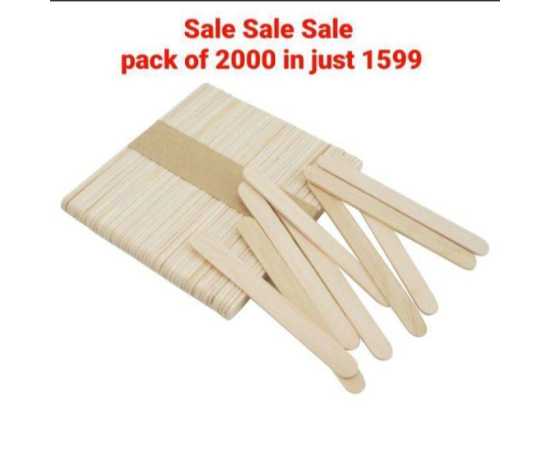 Pack Of 2000 Small Crafts Sticks Decorations 4.5 Inches