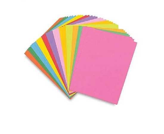 Multicolour Paper 100 Sheets Colour Full A4 Size